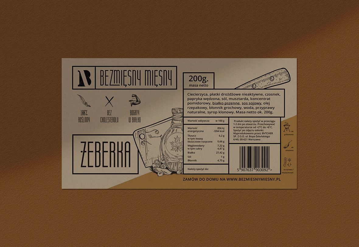 Bezmięsny Mięsny rebranding by DOGZ.design