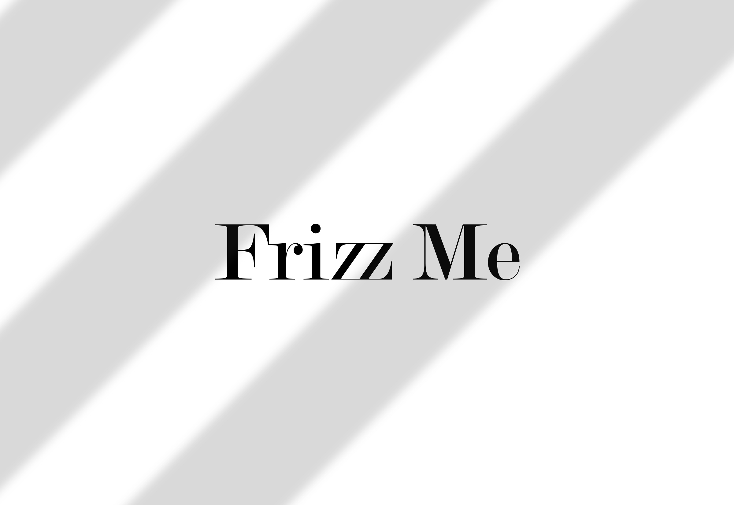Frizz Me Tomasz Górecki branding by DOGZ.design