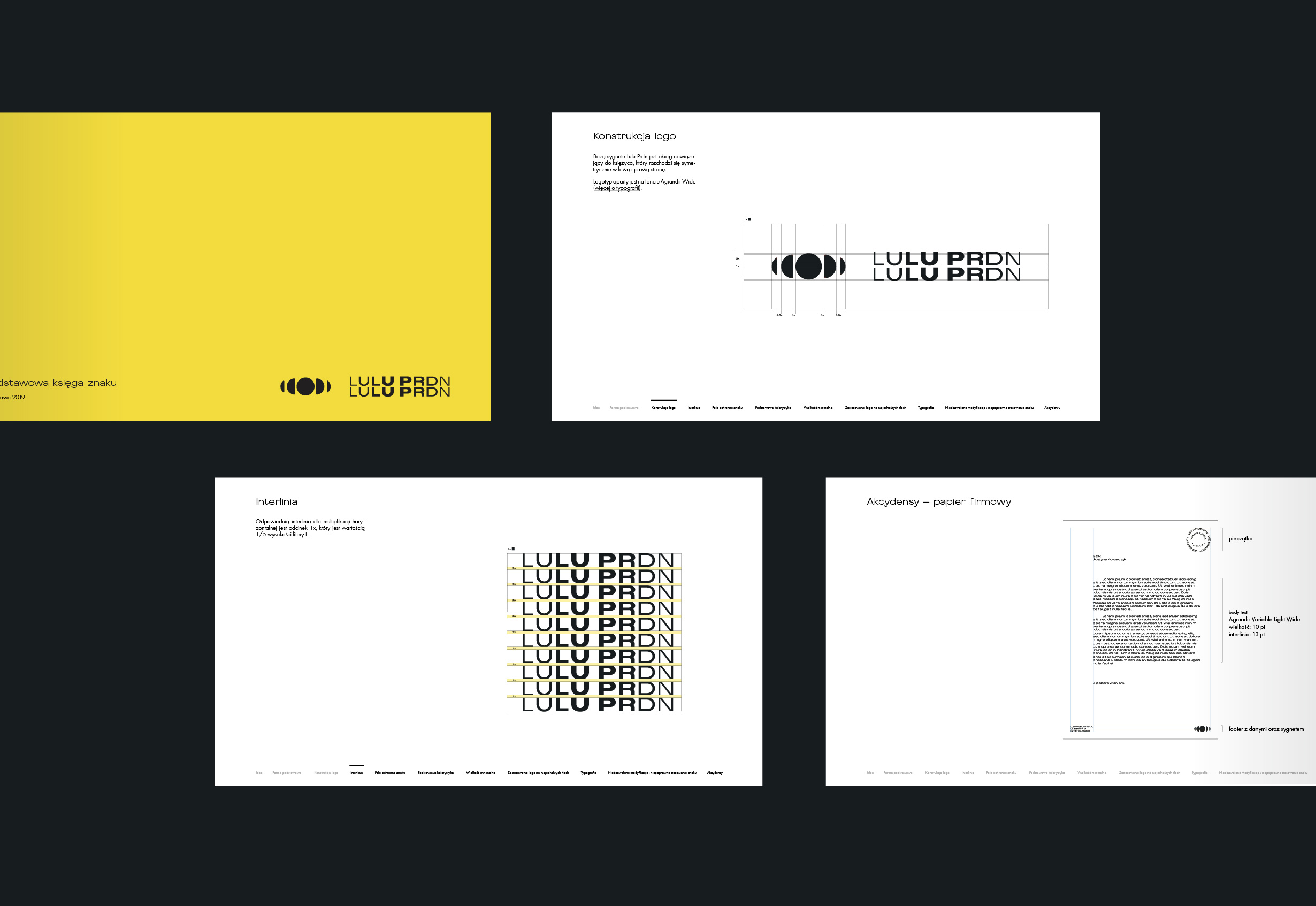 LULU Production rebranding by DOGZ.design
