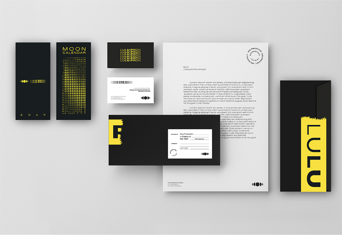 LULU Production rebranding by DOGZ.design