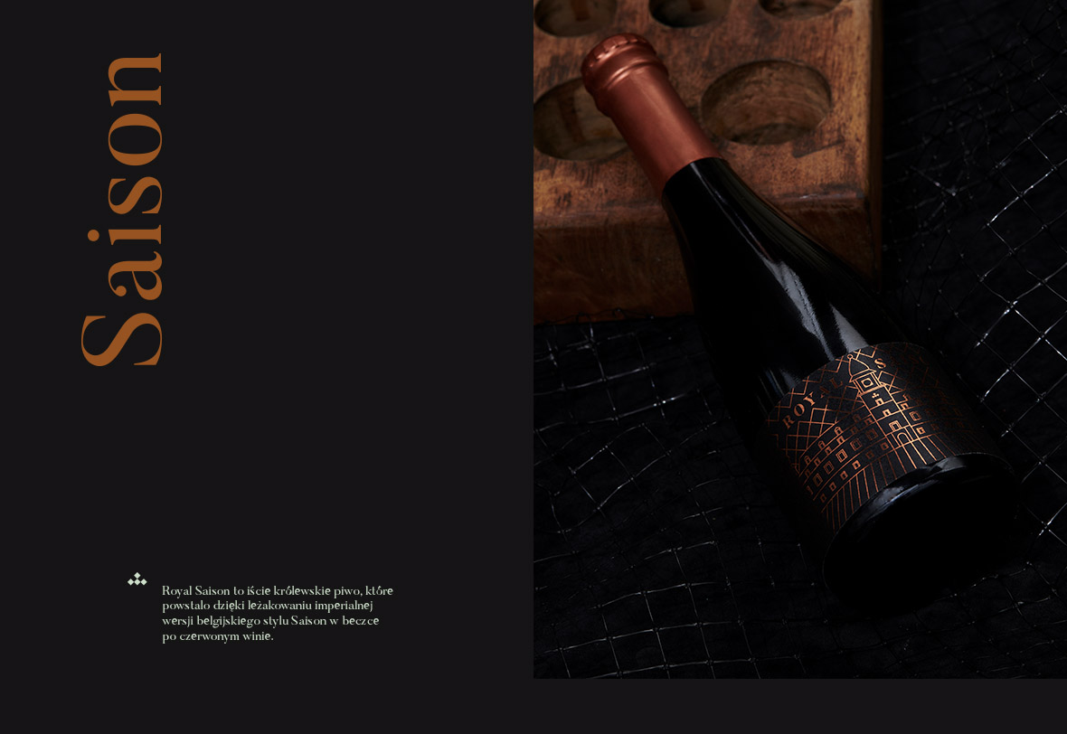 Royal Saison branding by DOGZ.design